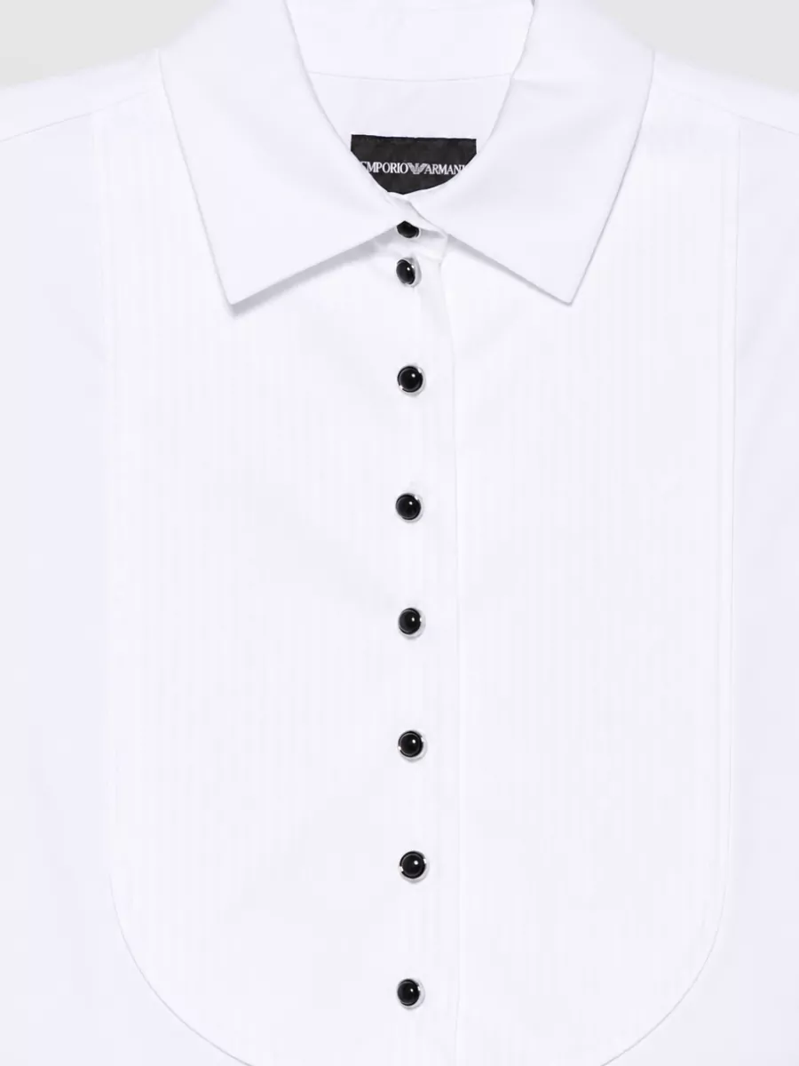 Emporio Armani Cotton Long-Sleeve Shirt