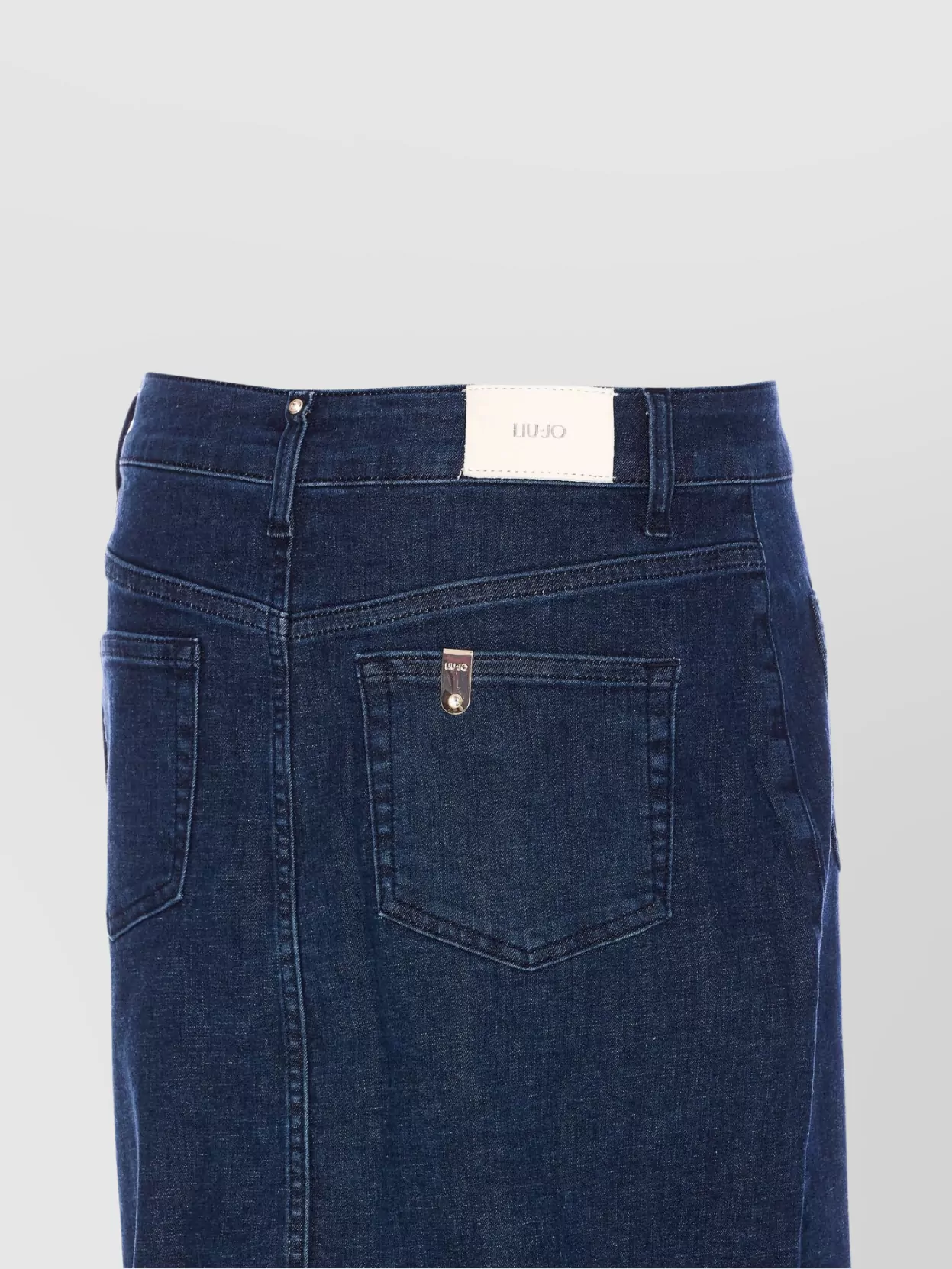 Liu •jo Button-down Denim Skirt