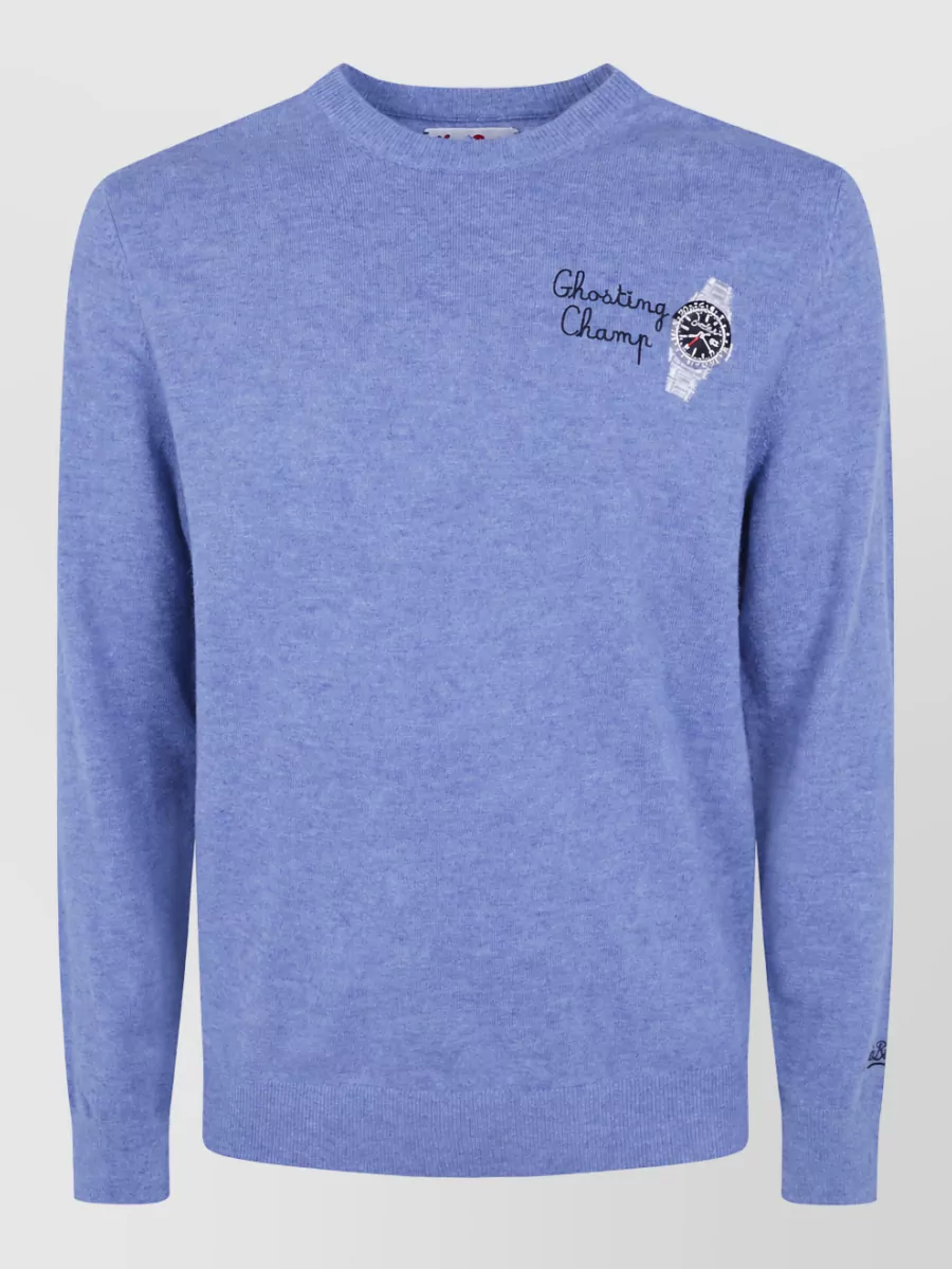 Mc2 Saint Barth cashmere crew neck sweater