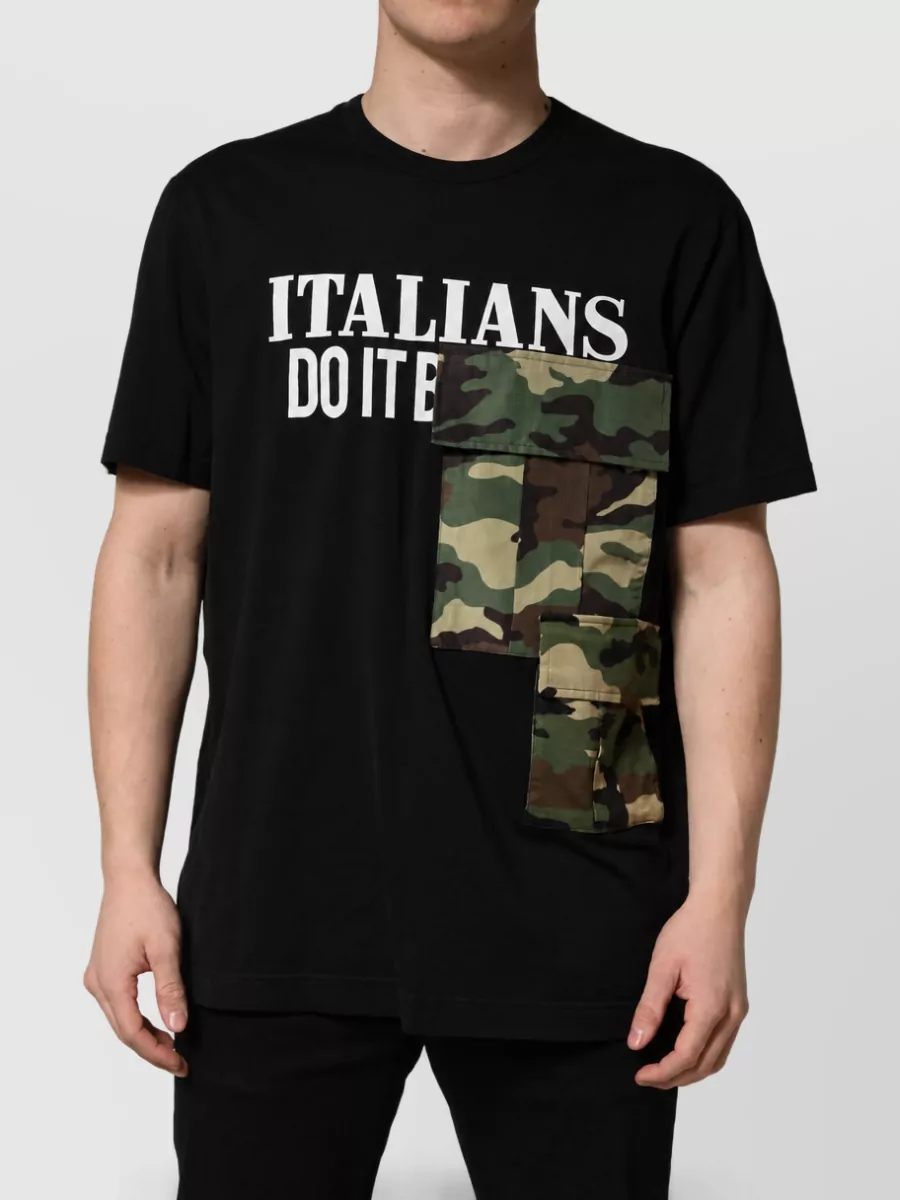 Dolce&Gabbana camouflage graphic crewneck t-shirt