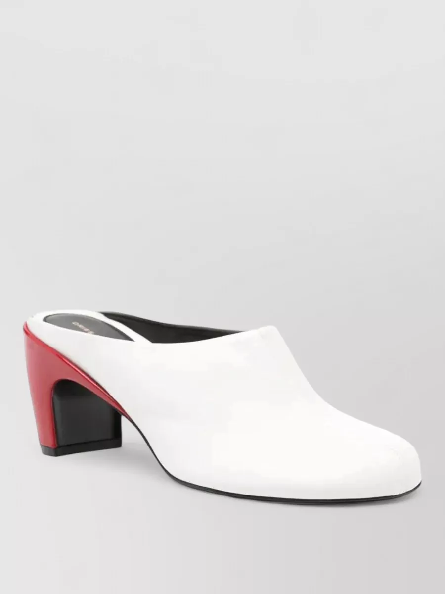 Dries Van Noten Leather Mules