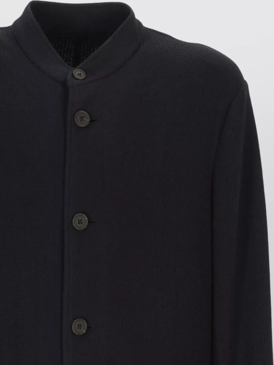 Emporio Armani Single-Breasted Coat