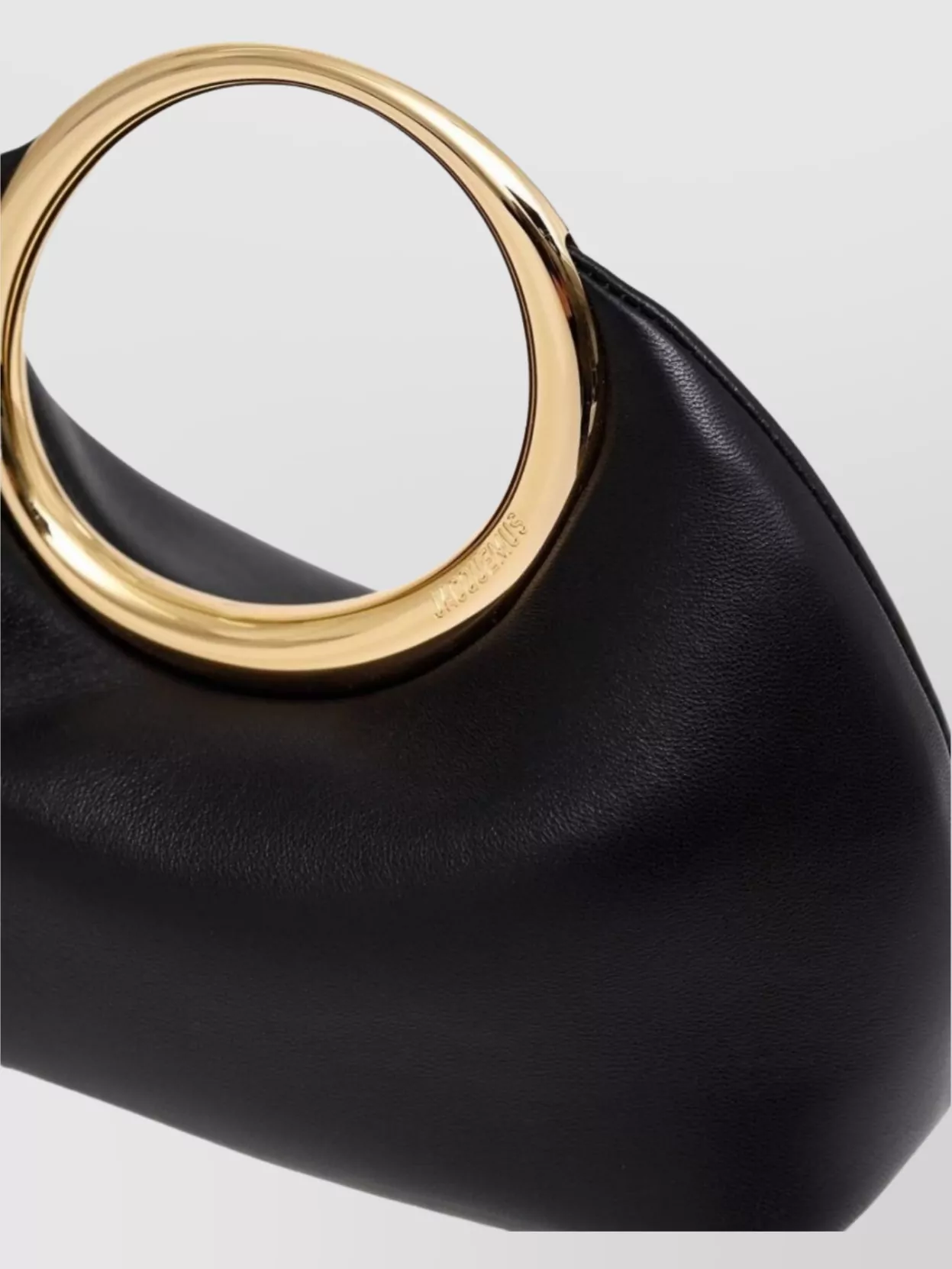 Jacquemus Handle Clutch Bag Structure Finish