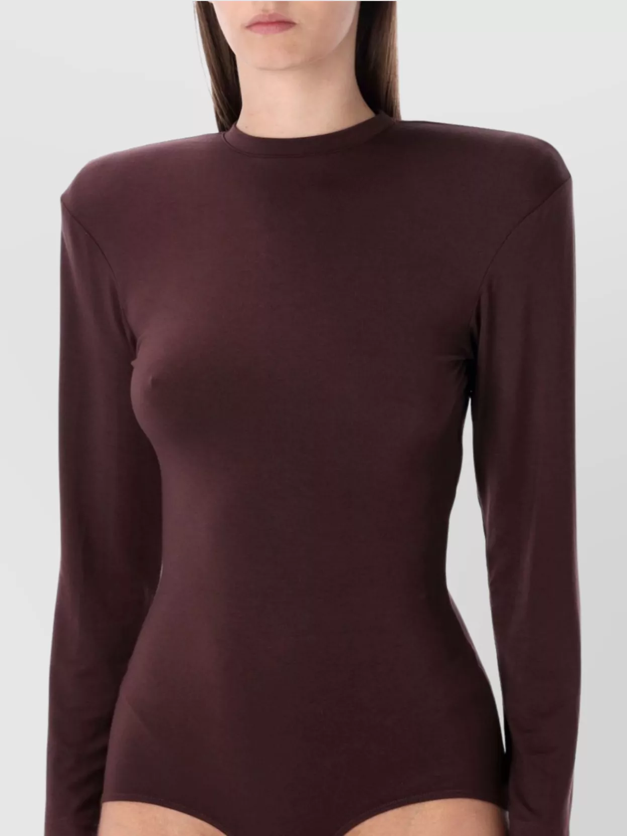 Magda Butrym Long Sleeve Body Fitting Top