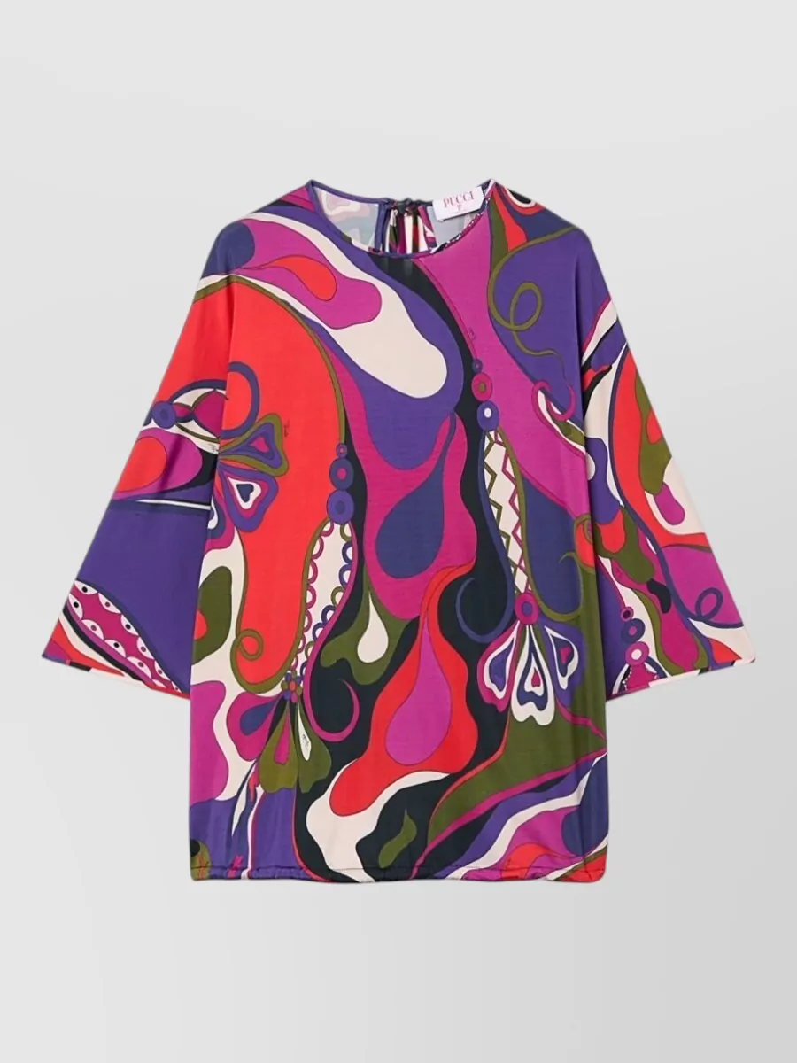 Pucci printed maxi dress