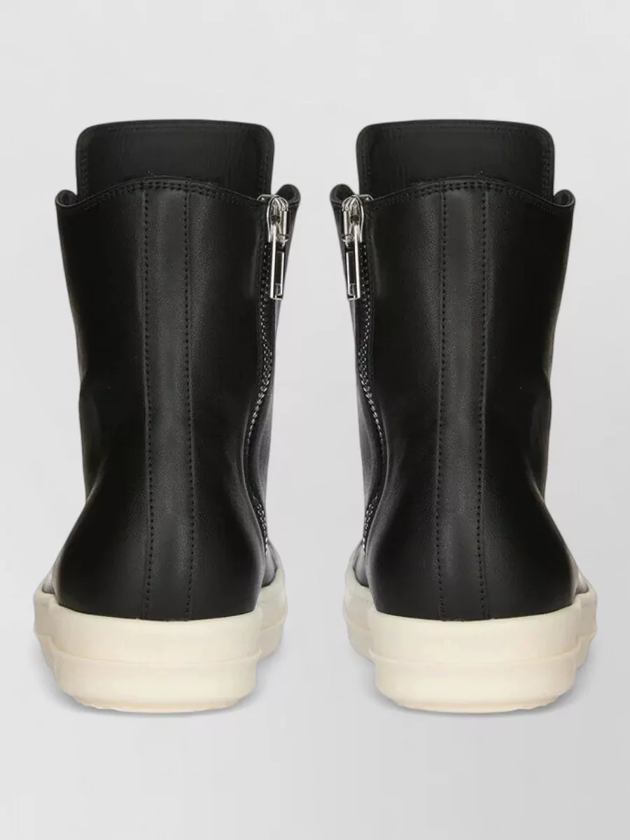 Rick Owens Cargo wedge over-the-knee boots | The Fashion Square