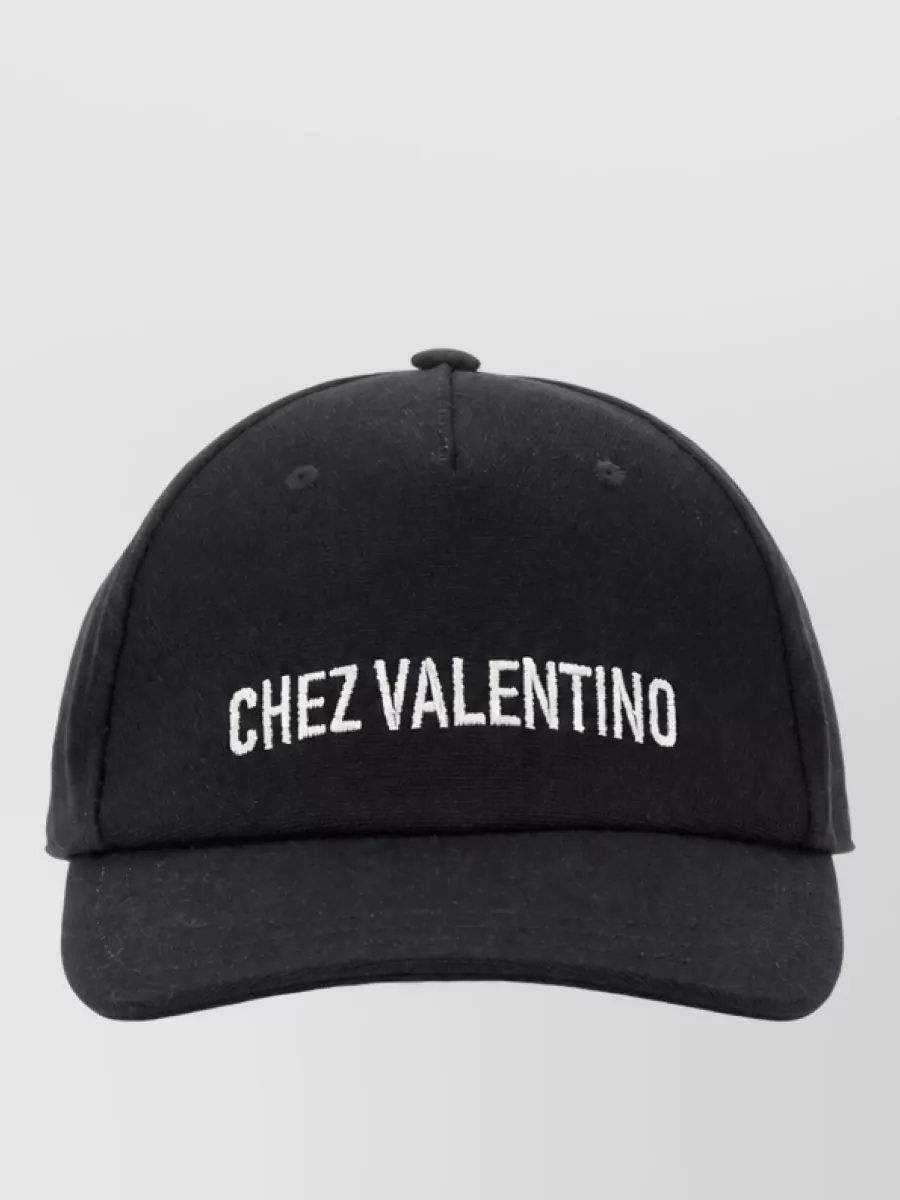 Valentino Garavani Cotton Embroidered Baseball Cap