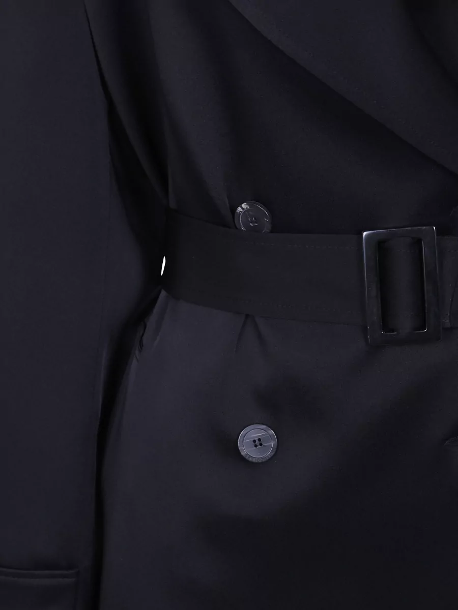 Semicouture Double-Breasted Trench Coat