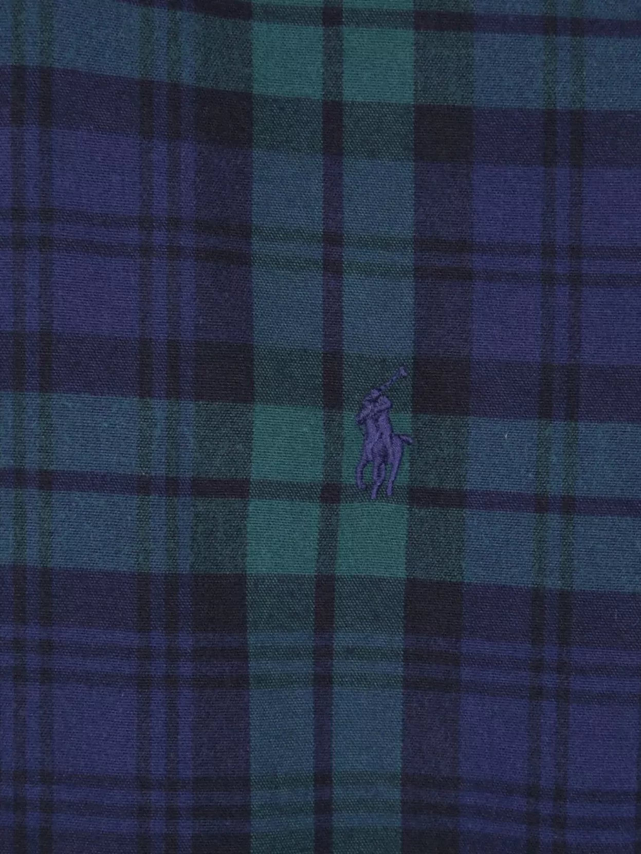 Polo Ralph Lauren Plaid Pattern Button-Down Collar Shirt