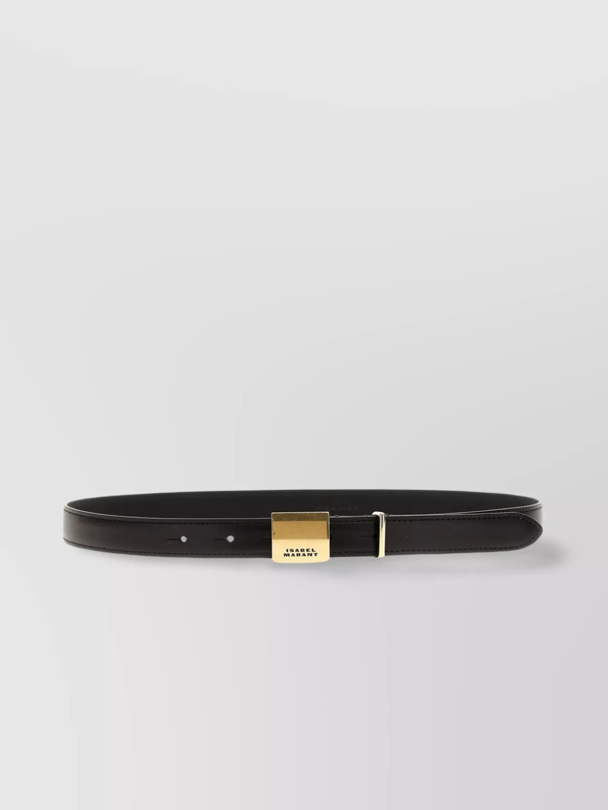 Shop Isabel Marant 'lowell' Belt Adjustable Gold-tone Buckle