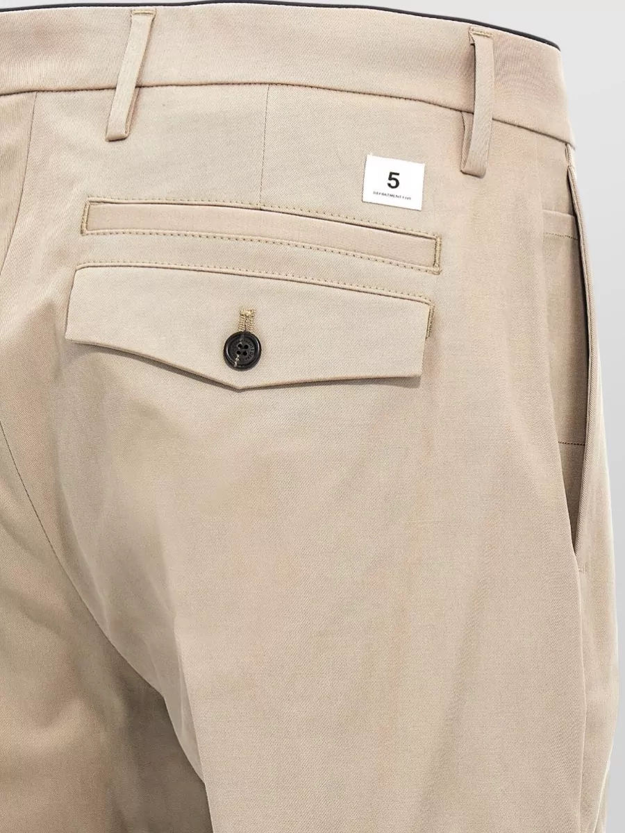 Department 5 Cotton Straight-Leg Trousers