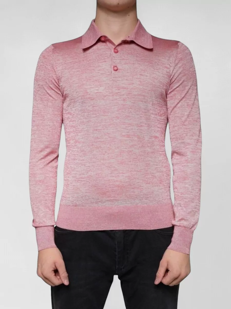 Dolce&Gabbana Long sleeve polo shirt