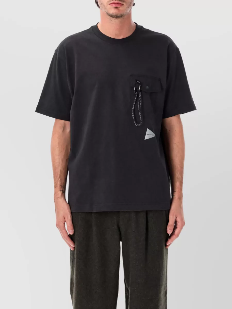 And Wander cotton pocket t-shirt