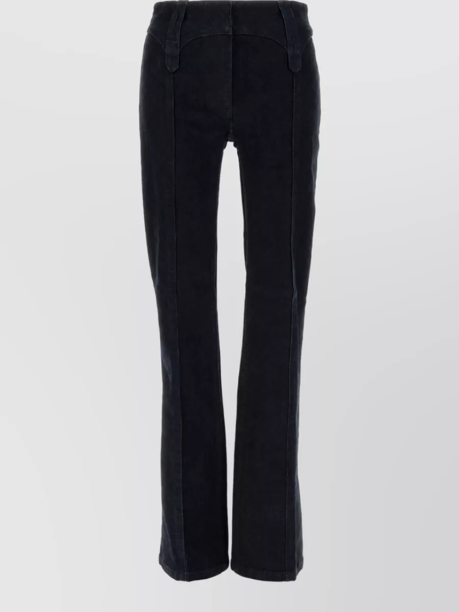 Tory Burch denim high-rise straight-leg jeans