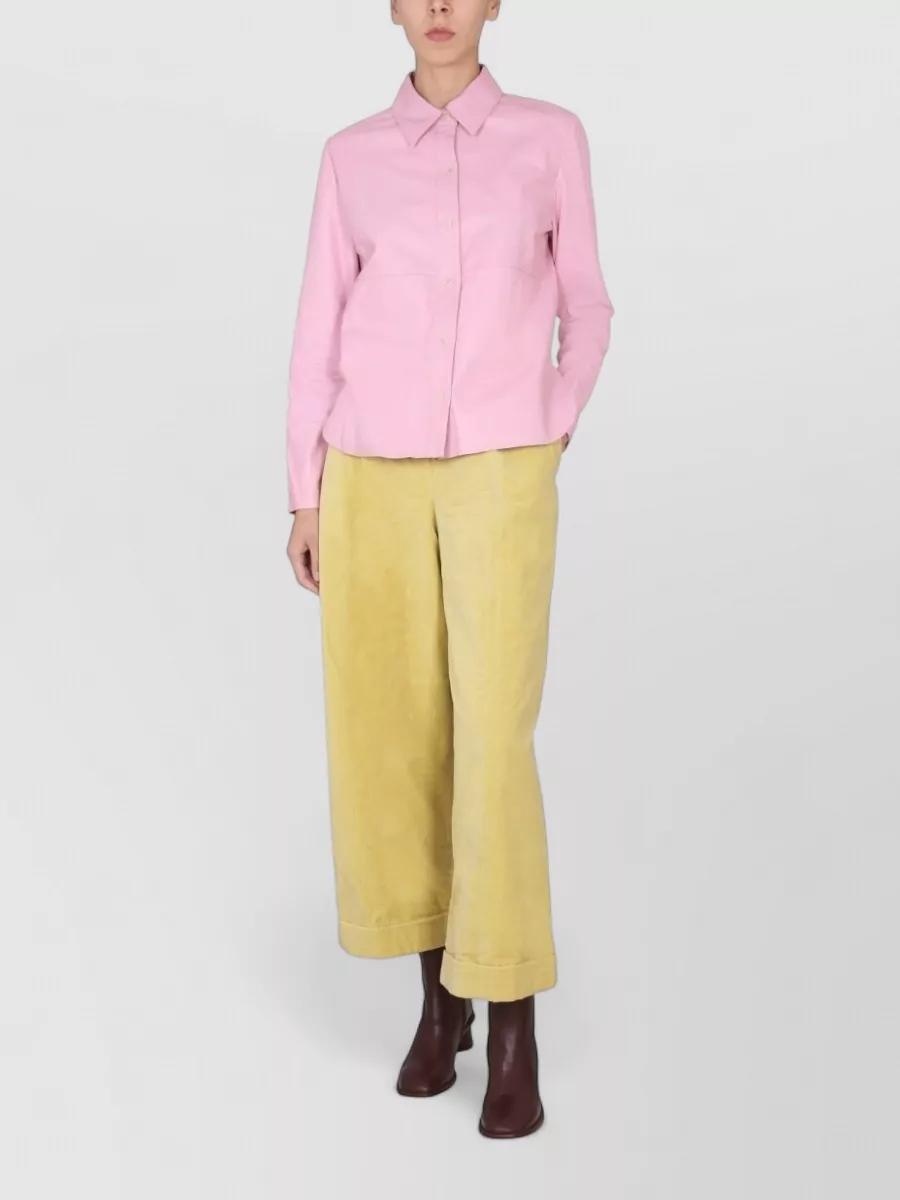 Alysi leather shirt