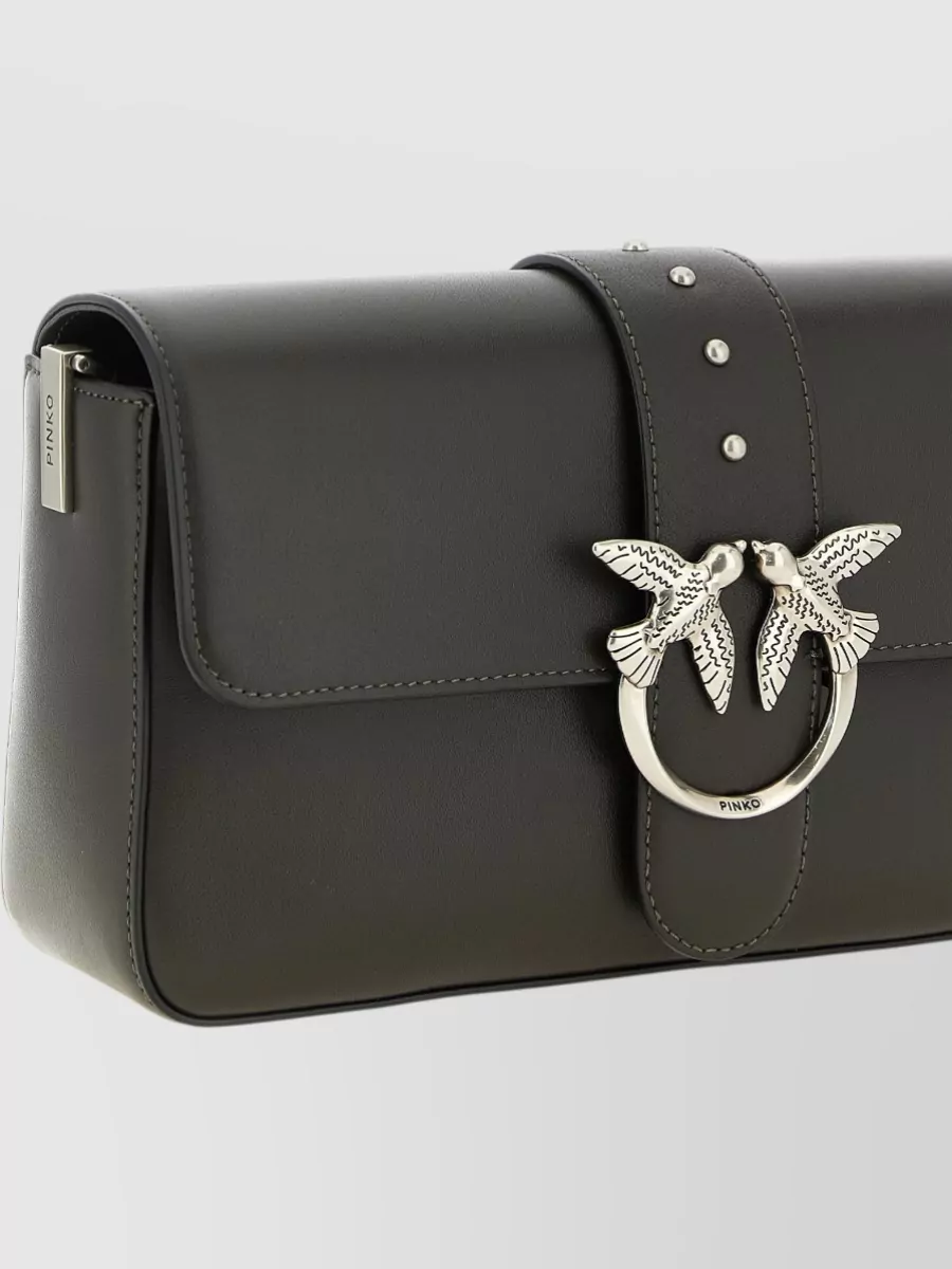 Pinko Love Bag Leather Cross-Body Bag