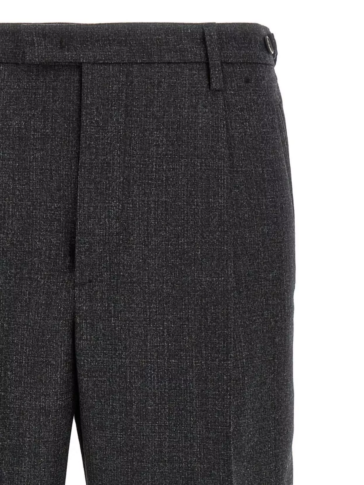 Barena Straight Leg Trousers With Back Pockets And Belt Loops