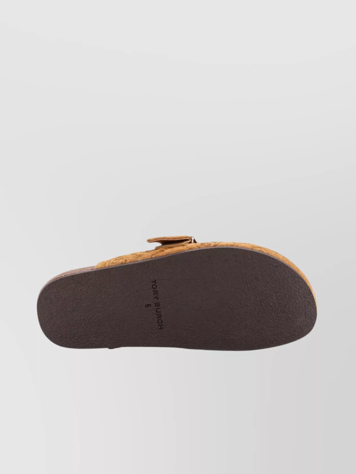 Tory Burch T Monogram Mellow Jacquard Suede Mule
