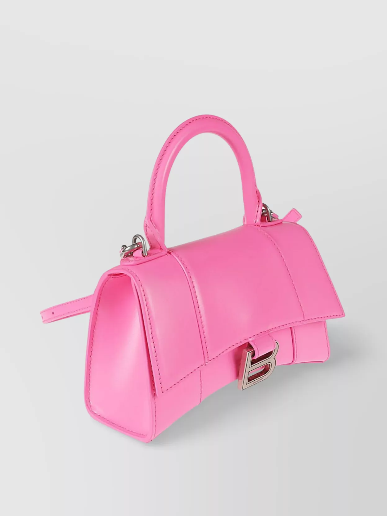 Balenciaga Hourglass Xs Leather Handbag