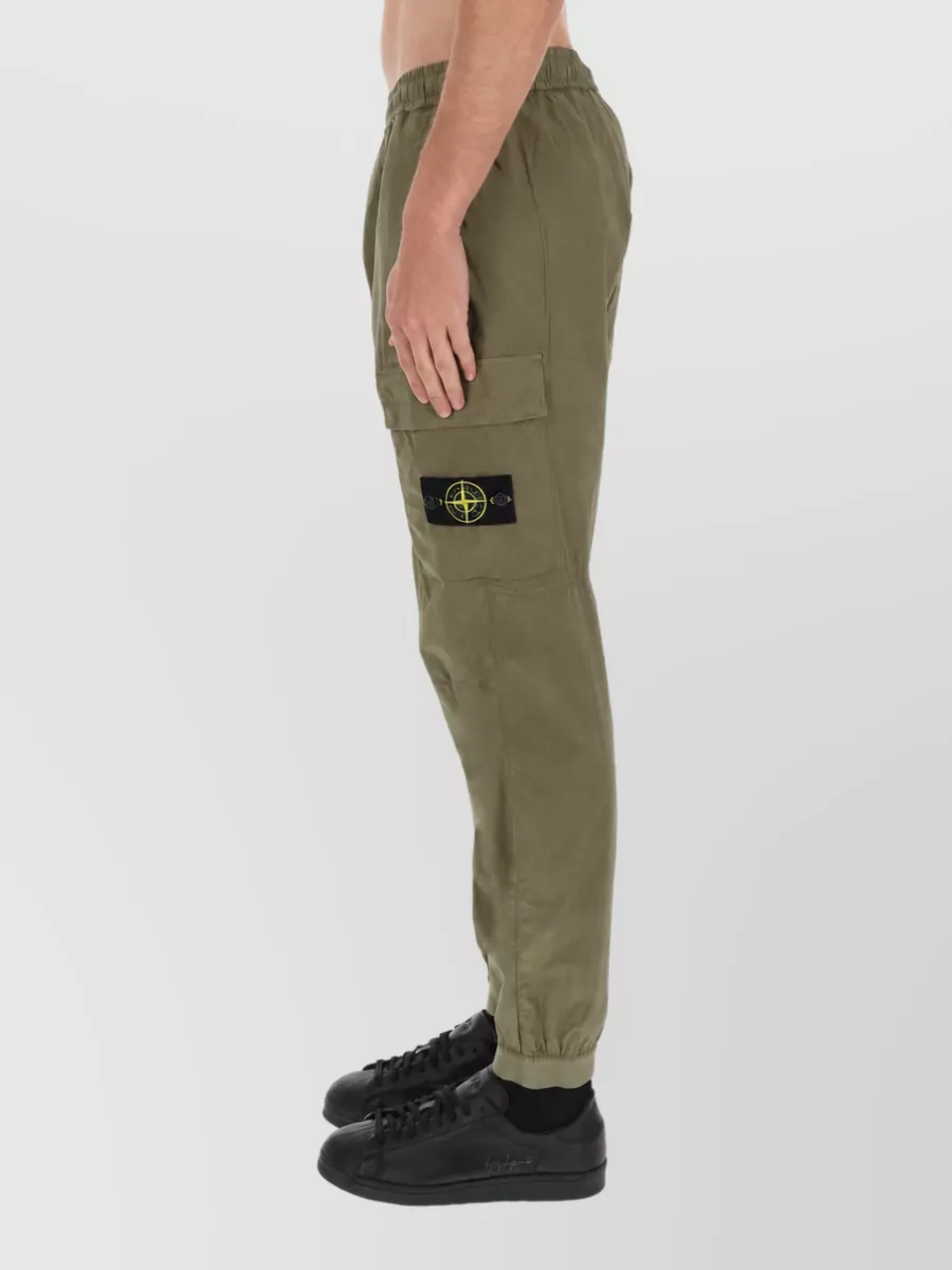 Stone Island Parachute Pants Cargo Style Ankle Cuffs