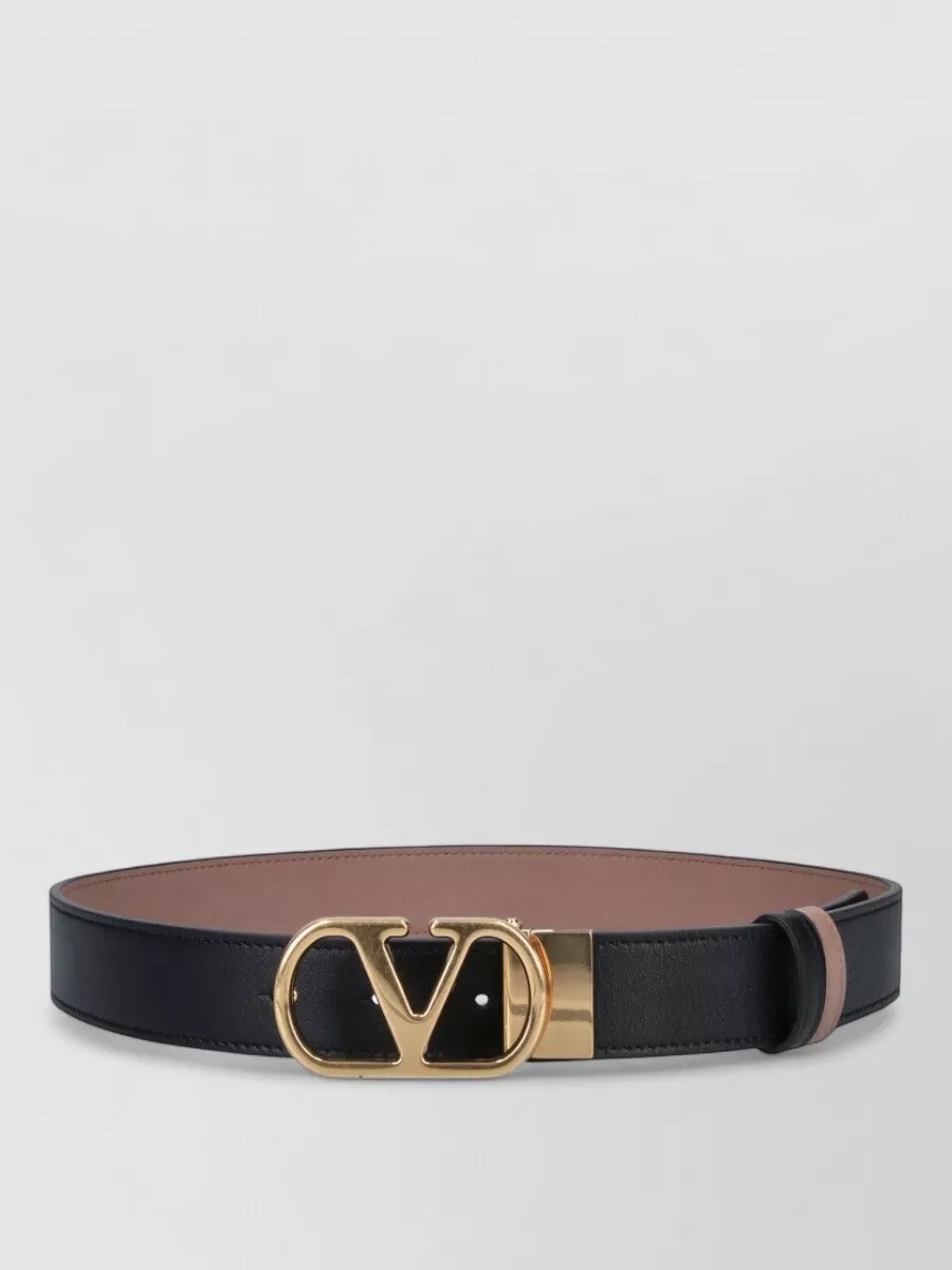 Valentino Garavani leather reversible belt