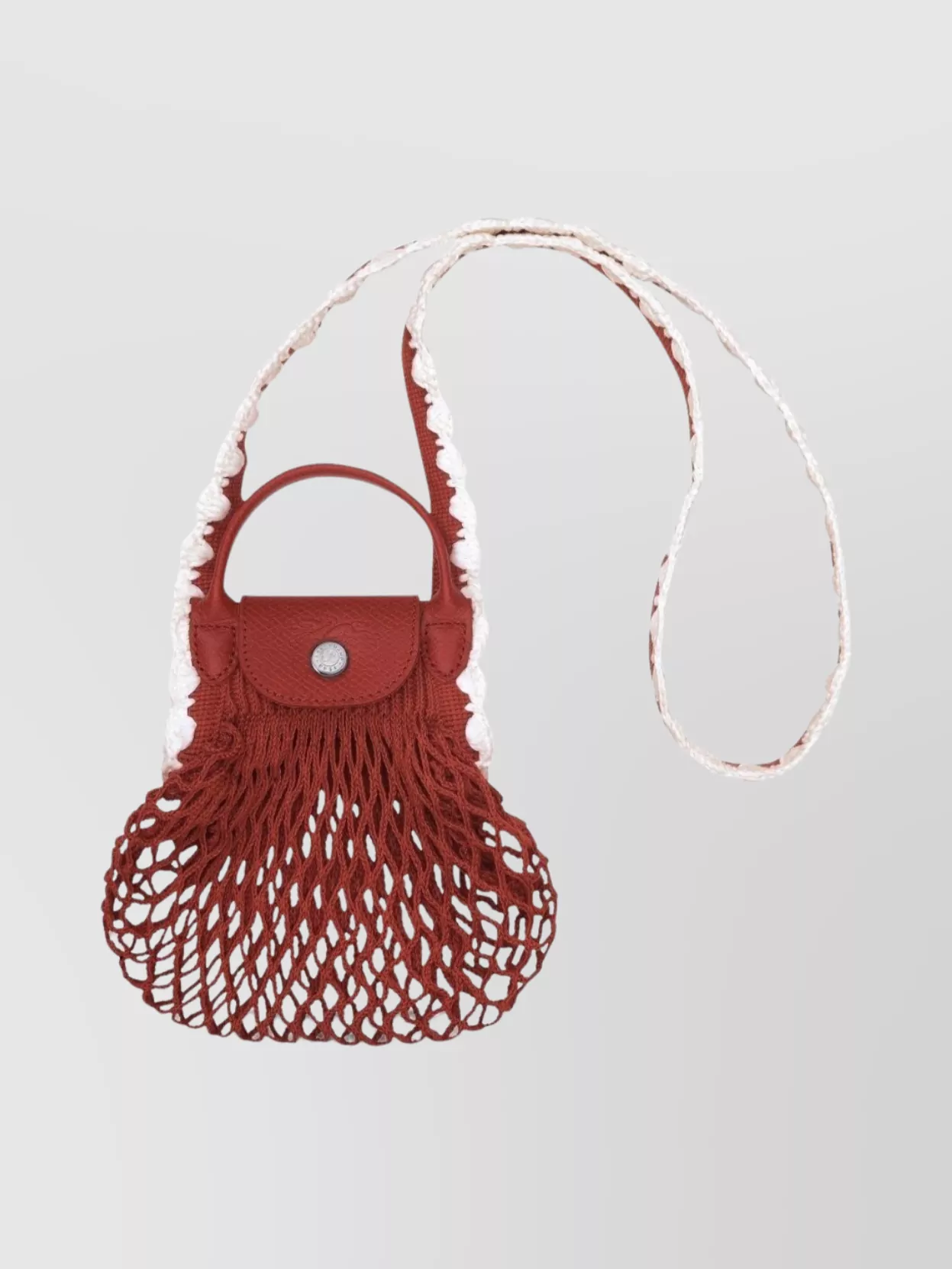 Longchamp Cross-Body Satchel Adjustable Strap Design