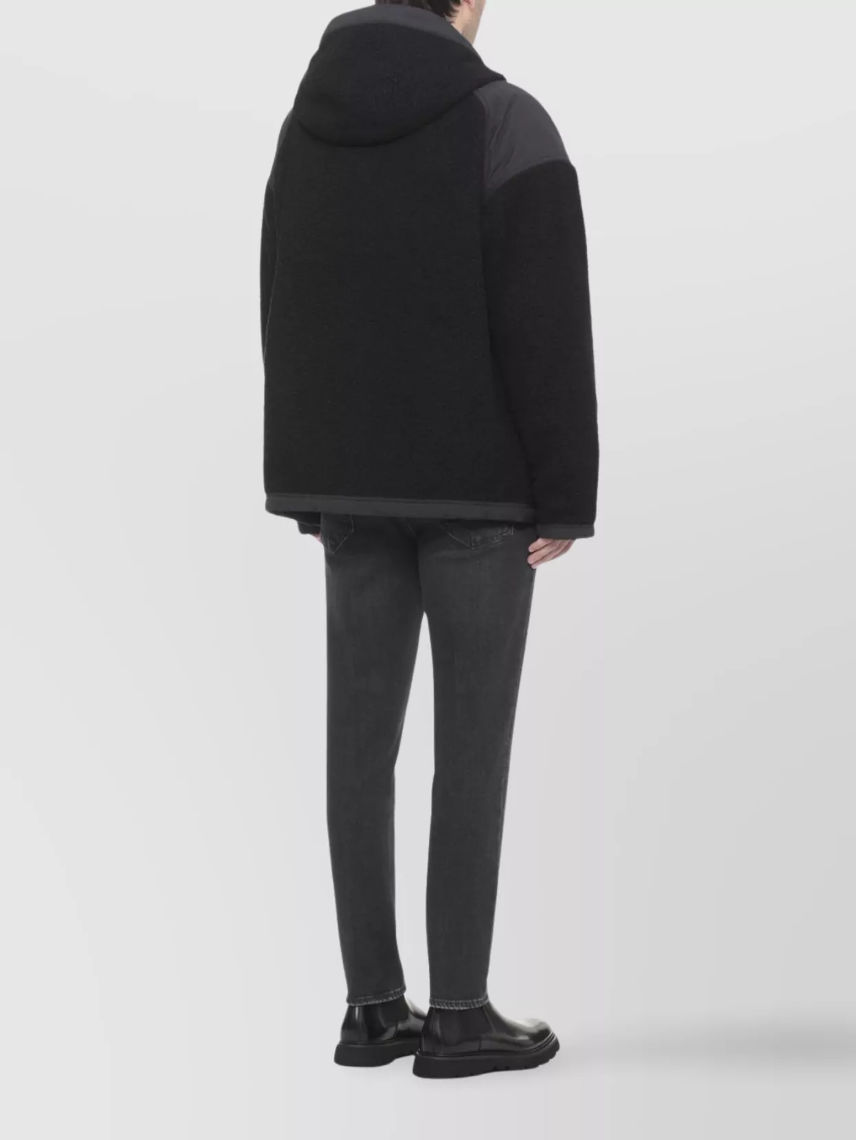 Canada Goose Hooded Short Padded Jacket Pockets