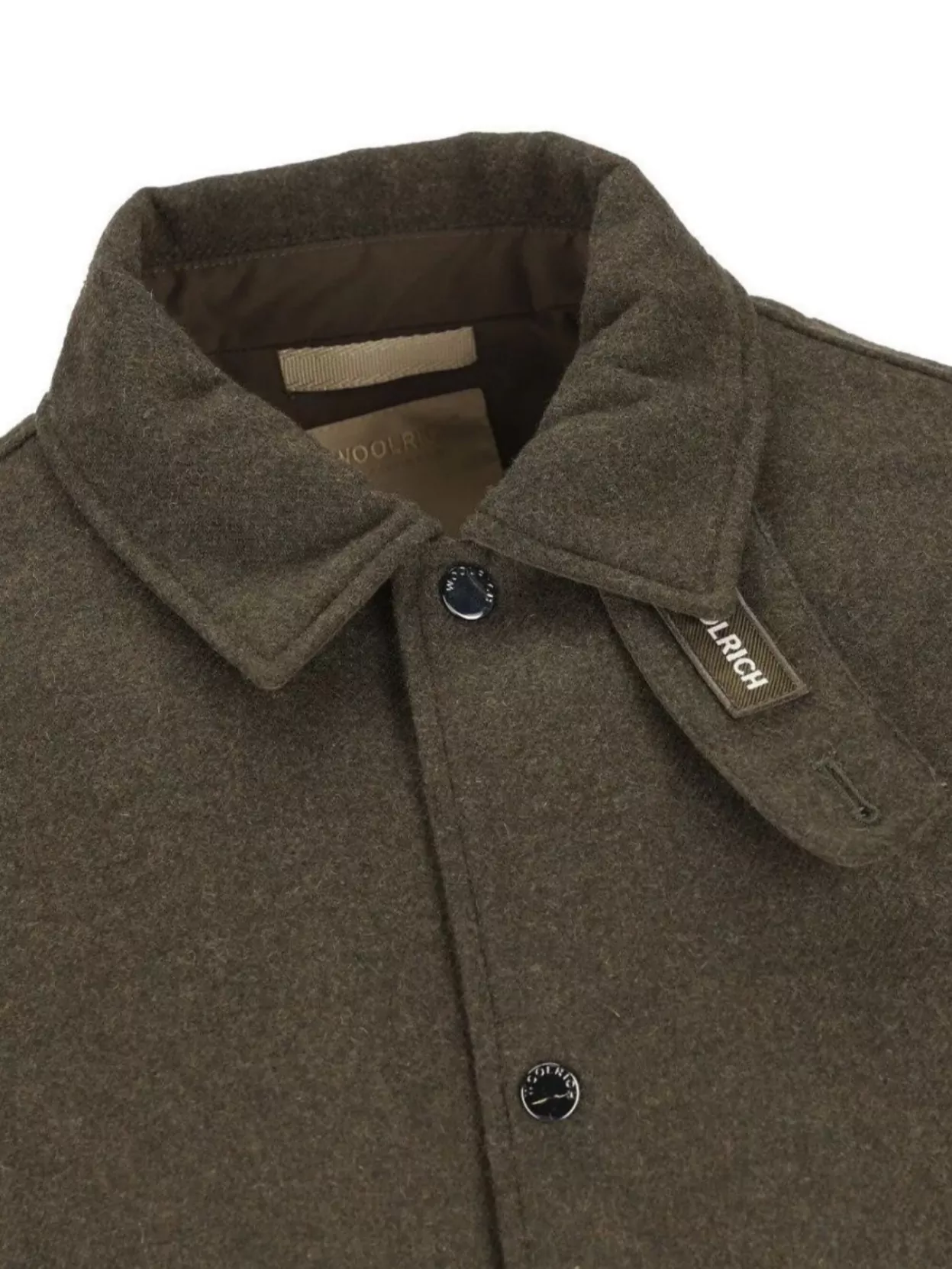 Woolrich Adjustable Waist Overshirt Pockets