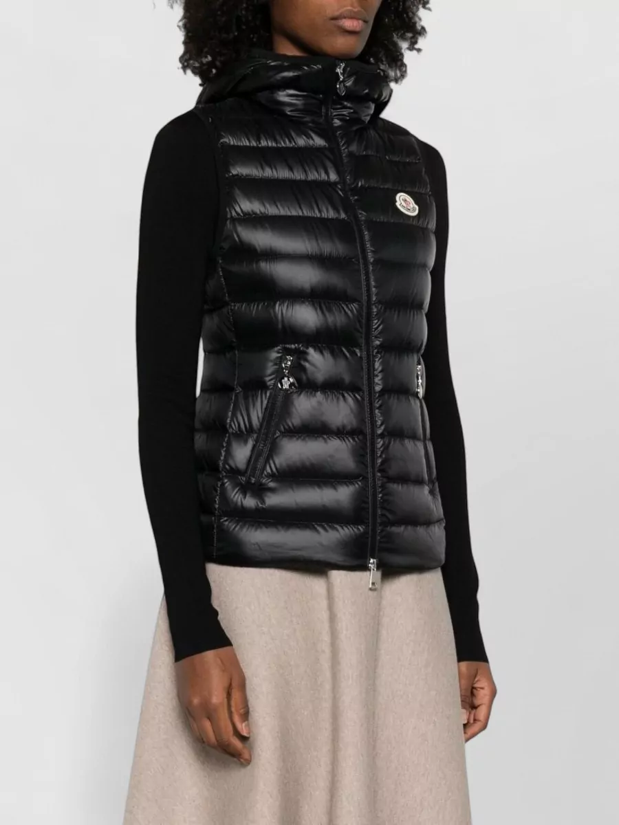 Moncler Glygosse Hooded Down Gilet Sleeveless