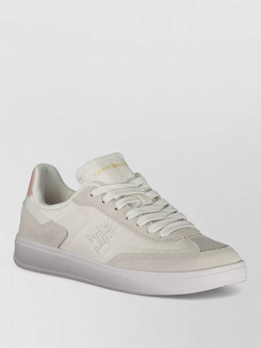 Tommy Hilfiger leather lace-up sneakers