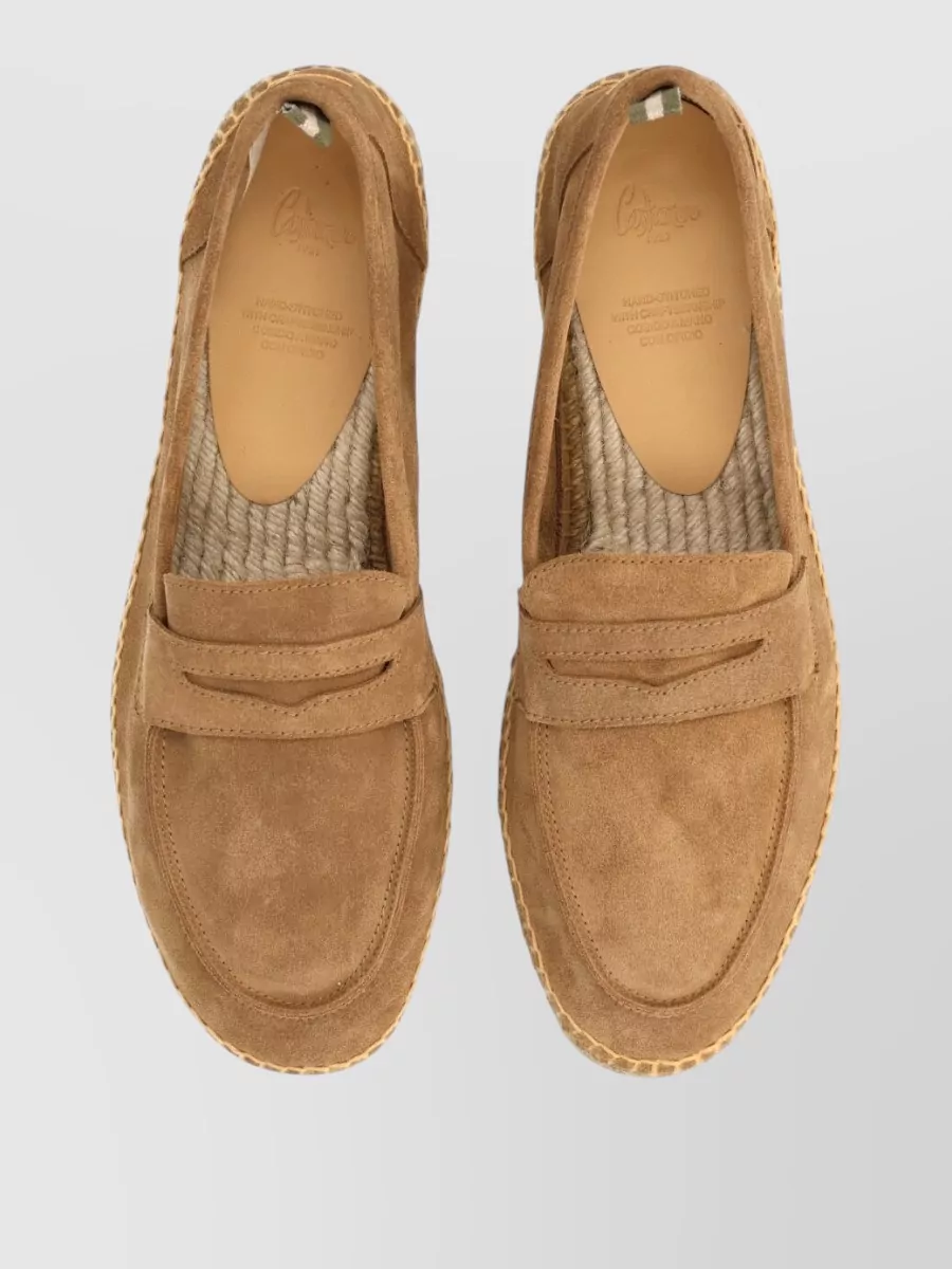 Castaner Leather Espadrilles