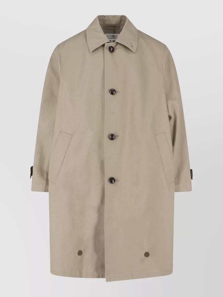 Mm6 Maison Margiela Single-Breasted Coat