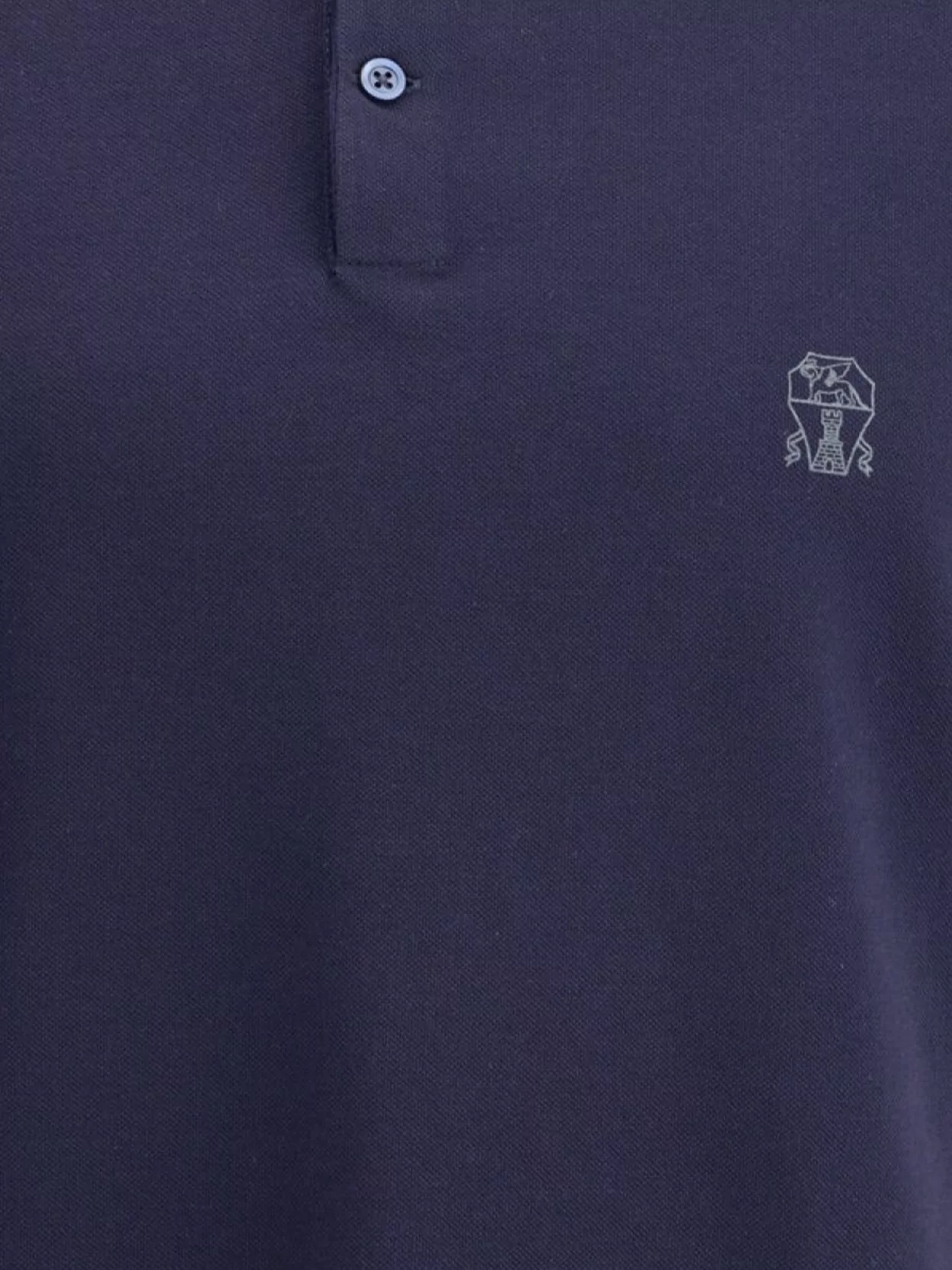 Brunello Cucinelli Clean Logoed Cotton Polo Shirt