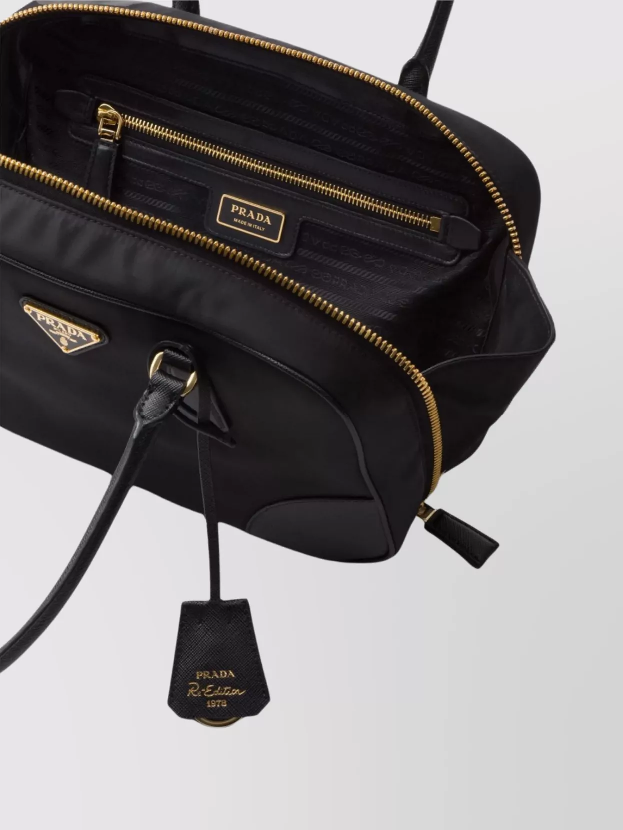 Prada 1978 Medium Re-Nylon Clutch Bags