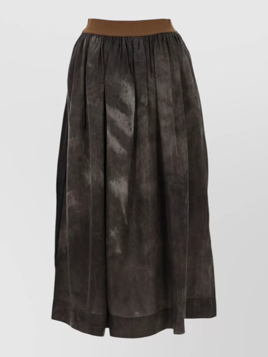 Uma Wang Cupro Full Skirt