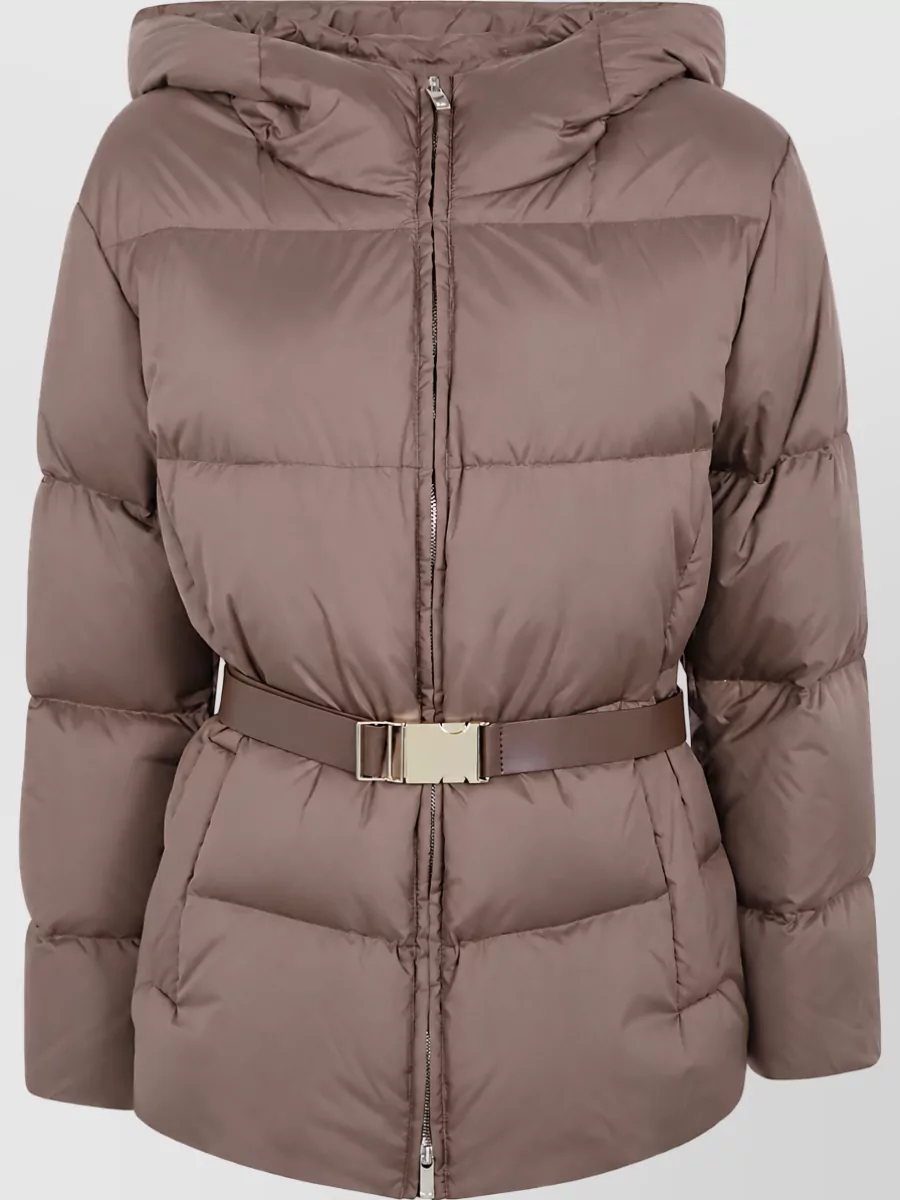 S Max Mara belted cropped jacket