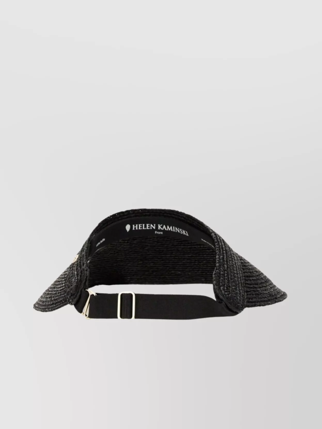 Helen Kaminski "Kristen" Woven Texture Baseball Cap With Adjustable Strap