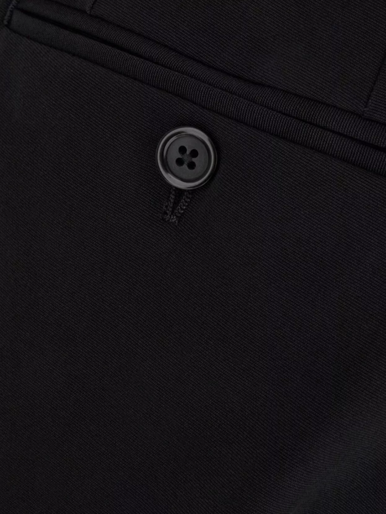 Dolce&Gabbana Wool Trousers With Button And Elastic Waist