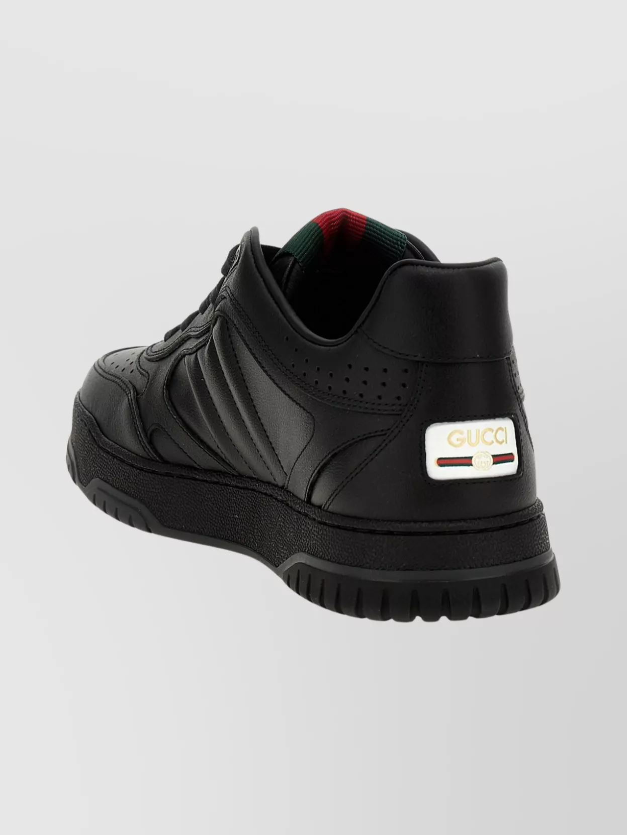 Gucci Modern Perforated Round Toe Sneakers