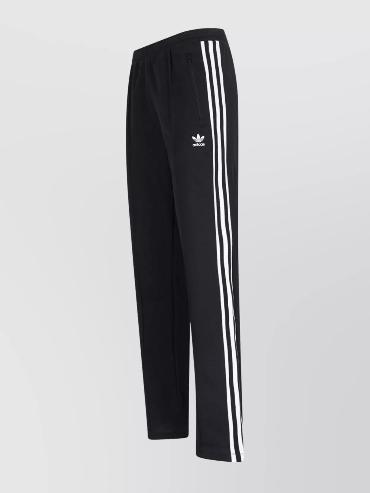 Adidas Straight Trousers With Elastic Waistband And Side Stripes