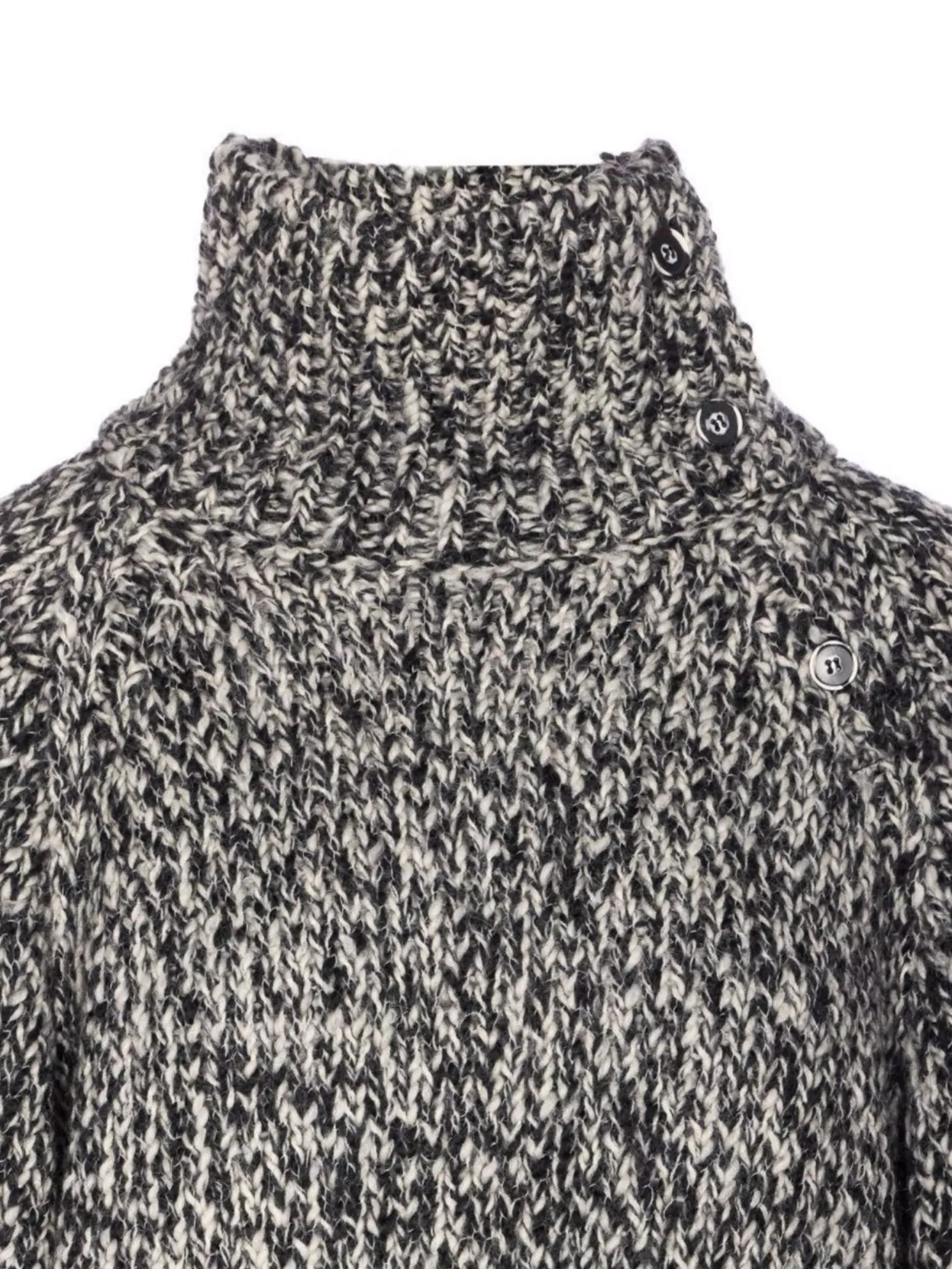 Filippa K High Neck Knitwear Button Detail