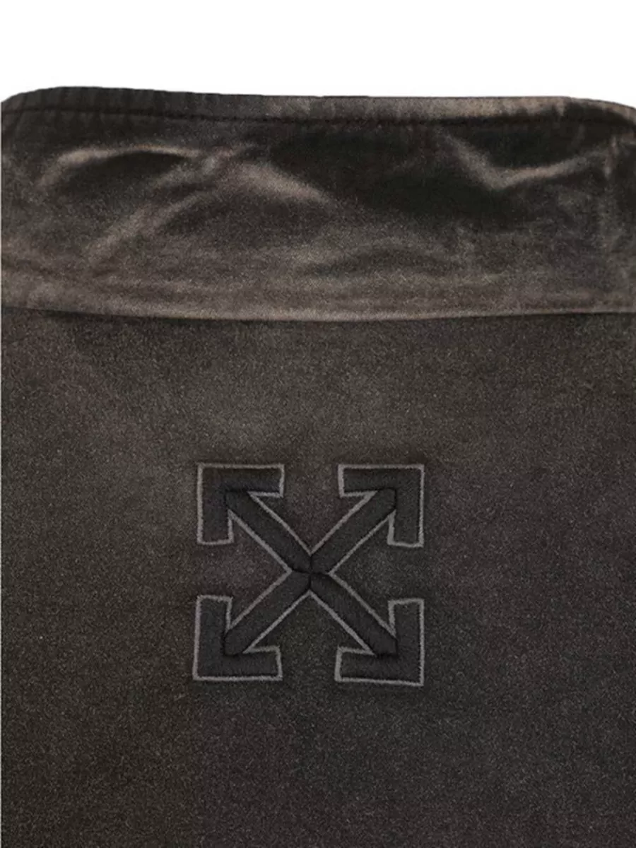 Off-White Cotton Lightweight Jacket