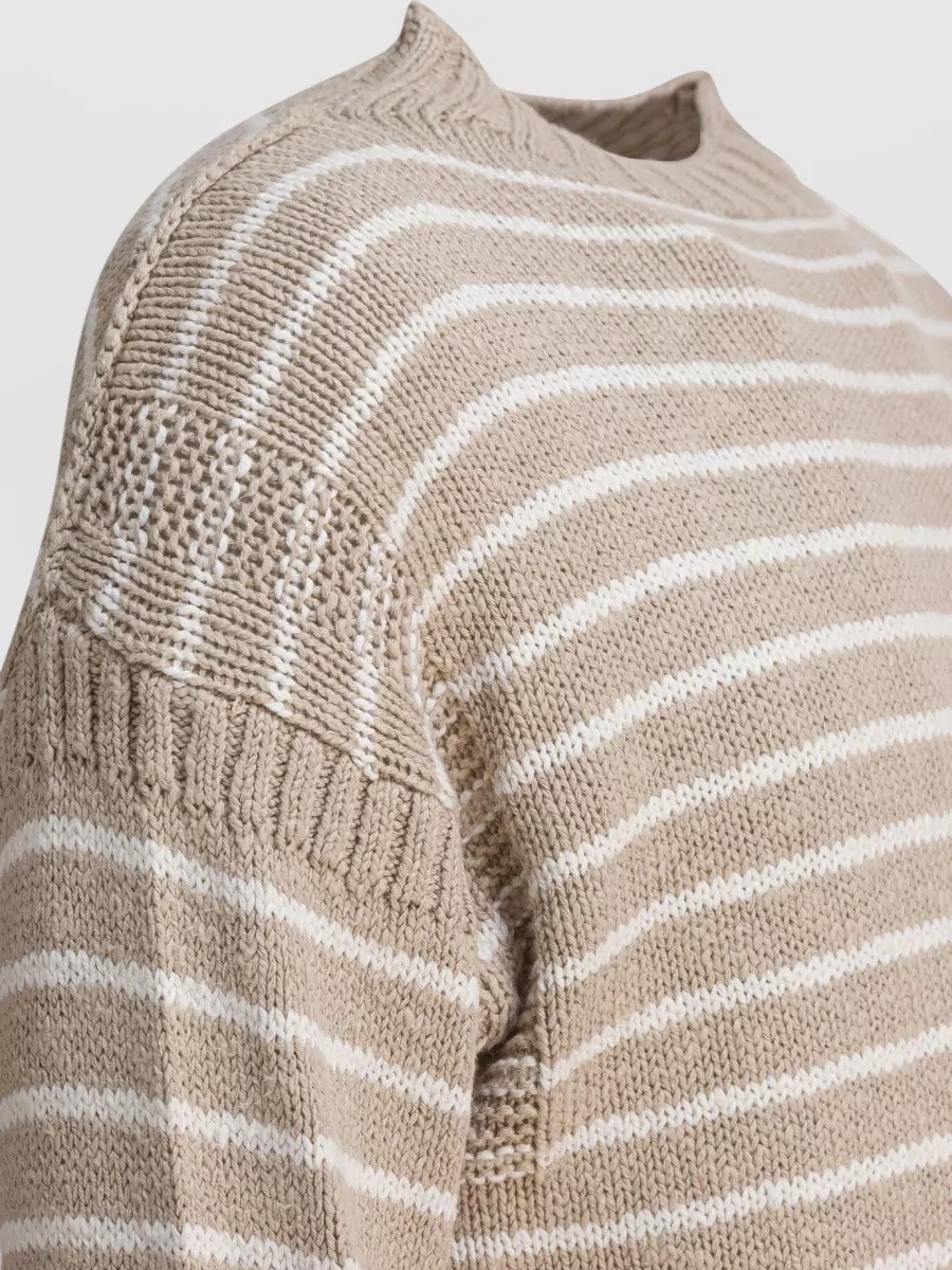 Alex Mill Striped Cotton Crewneck Jumper
