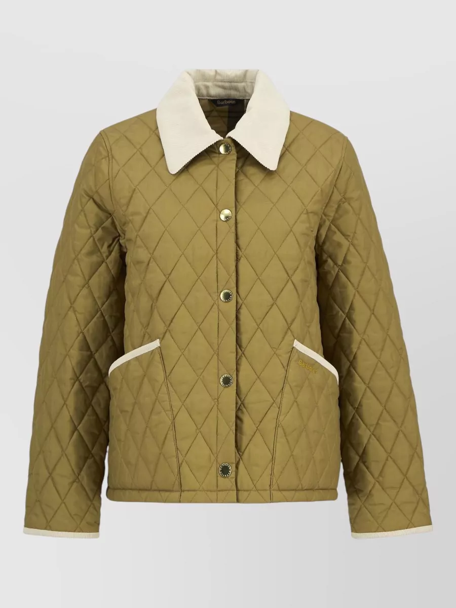 Barbour Quilted Cropped Jacket