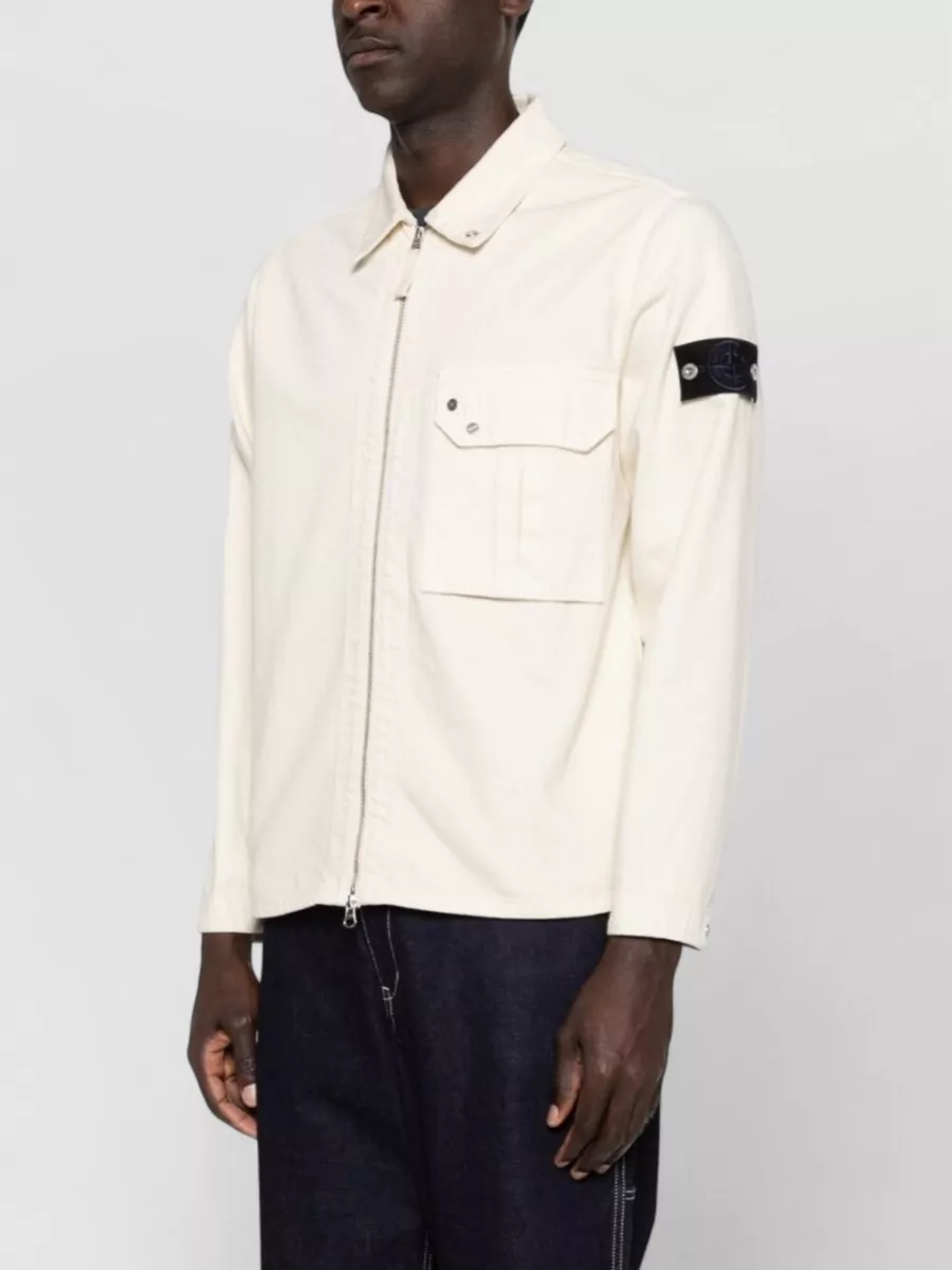 Stone Island Cotton Shirt Jacket