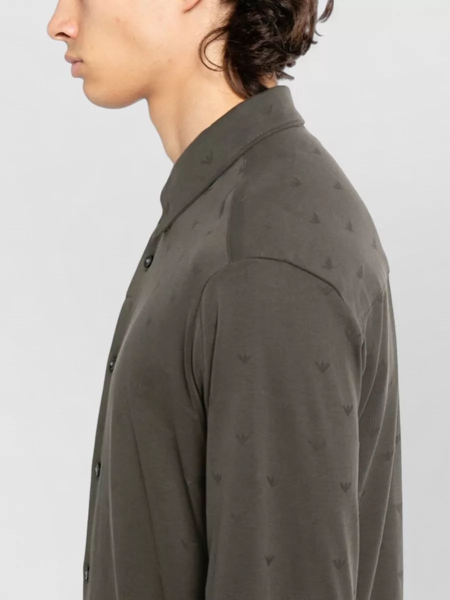 Emporio Armani Cotton Long-Sleeve Shirt