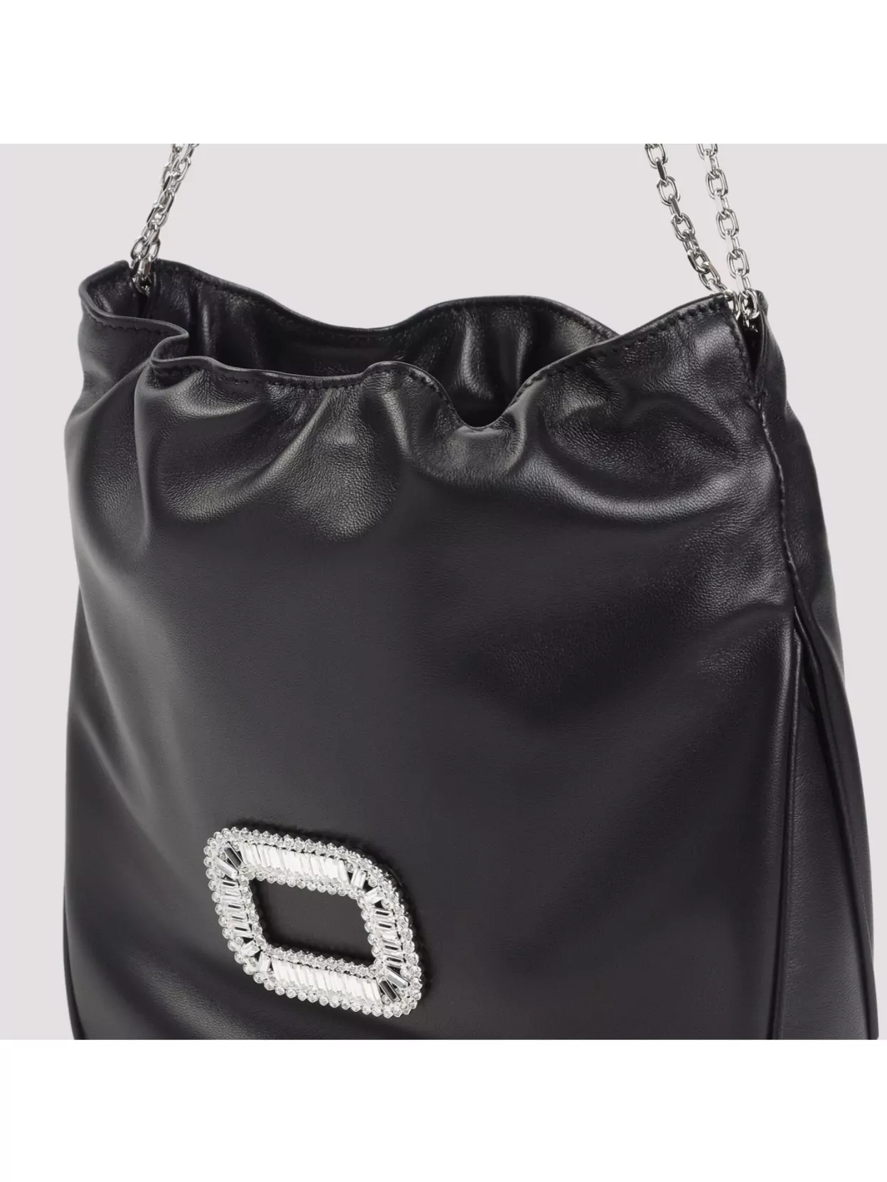 Roger Vivier Pilgrim Crystal Mini Clutch