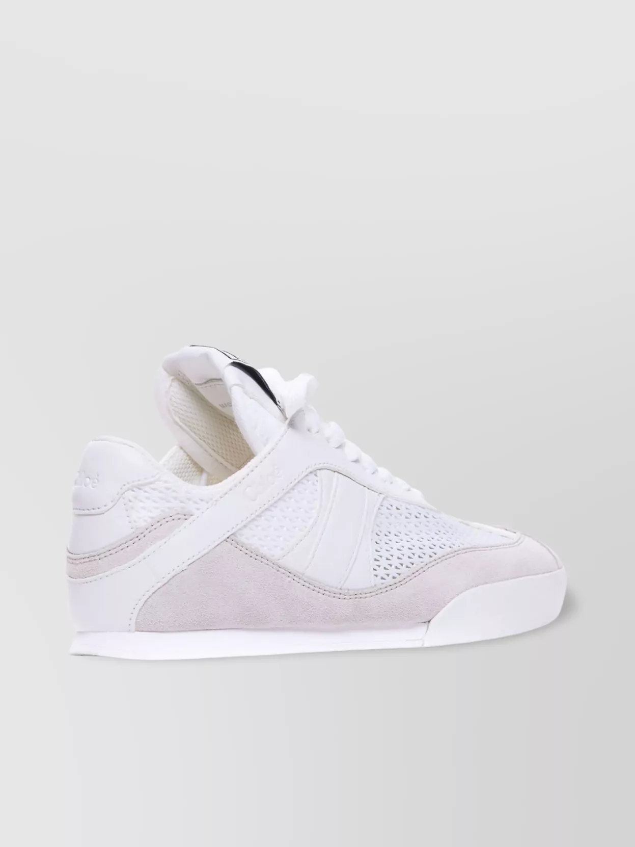 Chloé Low Top Sneakers Suede Upper