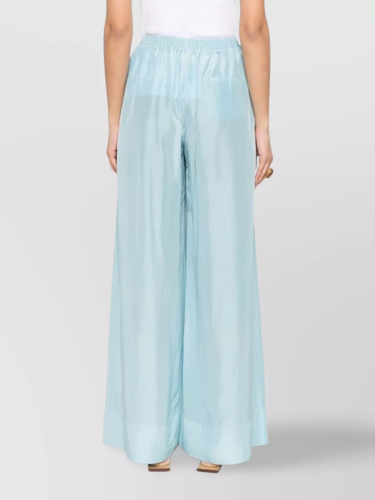 Forte Forte Women Silk Wide-leg Trousers