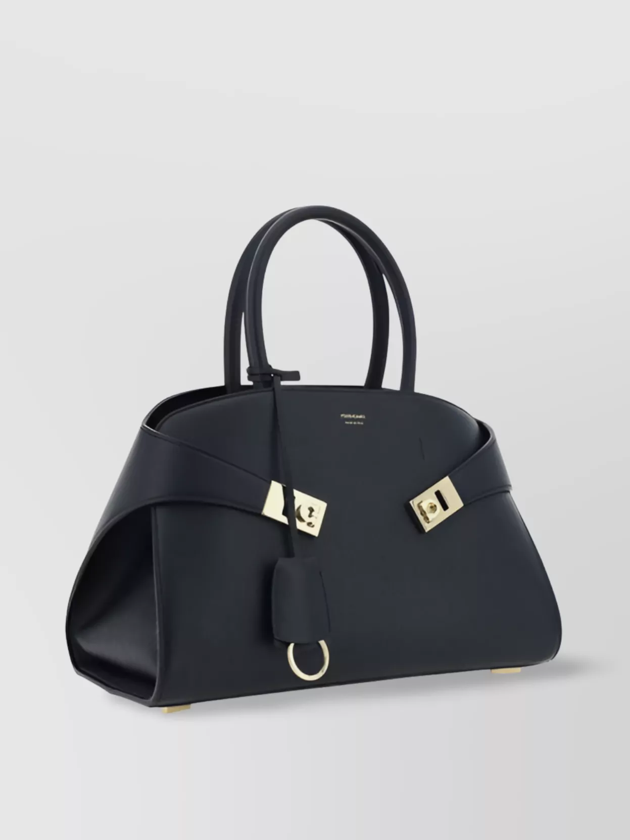 Ferragamo Top Handle Shoulder Bag With Detachable Strap